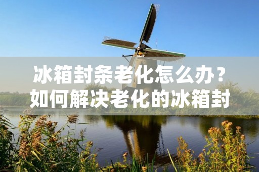 冰箱封条老化怎么办？如何解决老化的冰箱封条问题？