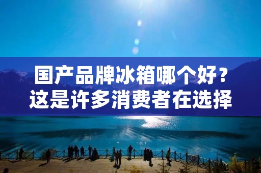 国产品牌冰箱哪个好?这是许多消费者在选择家用电器时最为关注的问题之一。毕竟,冰箱作为家居必备品之一,不仅关乎到食品的安全和储存,还关系到生活的便利和舒适度。因此,在选择冰箱时,我们需要根据自己的需求和预算,选择一款性价比高、品质可靠的产品。 国产品牌冰箱哪个好?这是许多消费者在选择家用电器时最为关注的问题之一。毕竟,冰箱作为家居必备品之一,不仅关乎到食品的安全和储存,还关系到生活的便利和舒适度。因此,在选择冰箱时,我们需要根据自己的需求和预算,选择一款性价比高、品质可靠的产品。