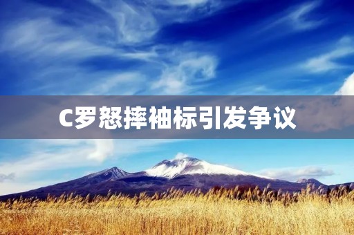 C罗怒摔袖标引发争议:体现领袖气质还是不尊重球队? C罗怒摔袖标引发争议:体现领袖气质还是不尊重球队?