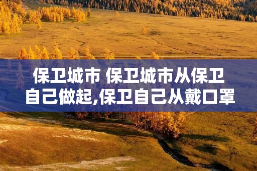 保卫城市 保卫城市从保卫自己做起,保卫自己从戴口罩做起征文