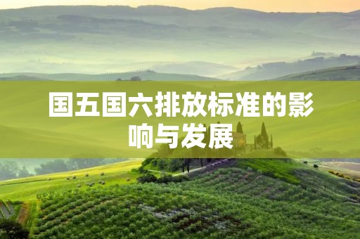 国五国六排放标准的影响与发展