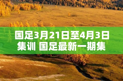 国足3月21日至4月3日集训 国足最新一期集训