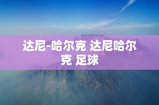 达尼-哈尔克 达尼哈尔克 足球