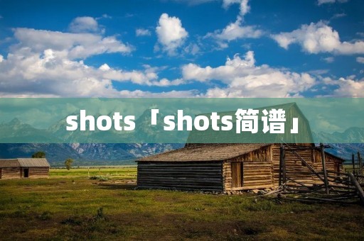 shots「shots简谱」