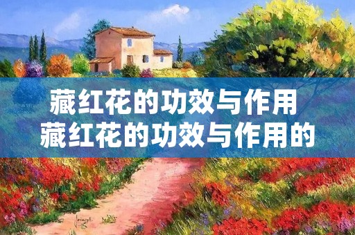 藏红花的功效与作用 藏红花的功效与作用的功能与主治