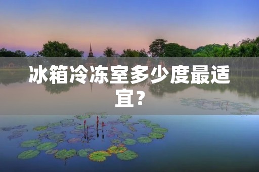冰箱冷冻室多少度最适宜？