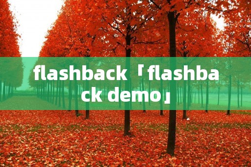 flashback「flashback demo」 flashback「flashback demo」
