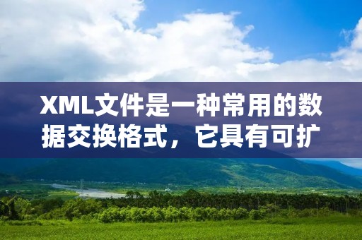 XML文件是一种常用的数据交换格式,它具有可扩展性和可读性等优点,广泛应用于各种系统之间的数据传输和存储。对于开发人员来说,编辑XML文件是一项基本技能,下面我们来详细了解一下如何编辑XML文件。 XML文件是一种常用的数据交换格式,它具有可扩展性和可读性等优点,广泛应用于各种系统之间的数据传输和存储。对于开发人员来说,编辑XML文件是一项基本技能,下面我们来详细了解一下如何编辑XML文件。