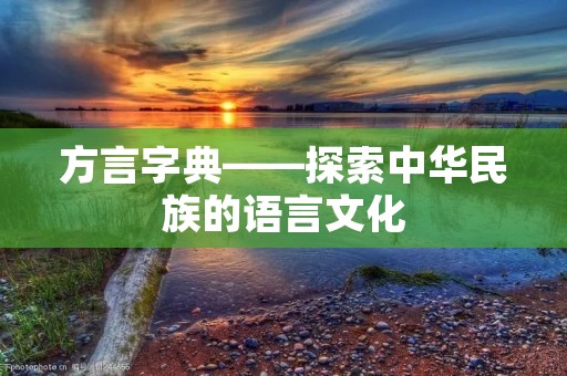 方言字典——探索中华民族的语言文化 方言字典——探索中华民族的语言文化