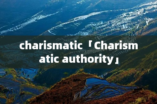 chari**atic「Chari**atic authority」 chari**atic「Chari**atic authority」