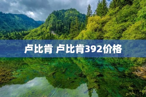 卢比肯 卢比肯392价格 卢比肯 卢比肯392价格