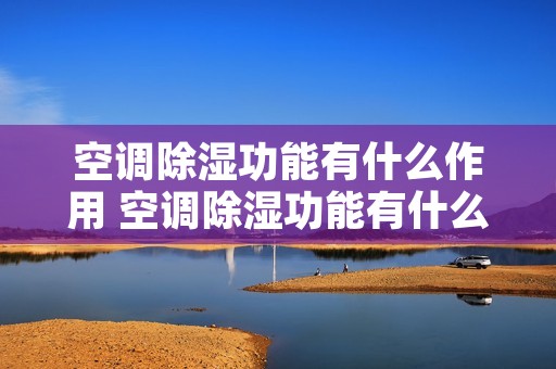 空调除湿功能有什么作用 空调除湿功能有什么作用呢