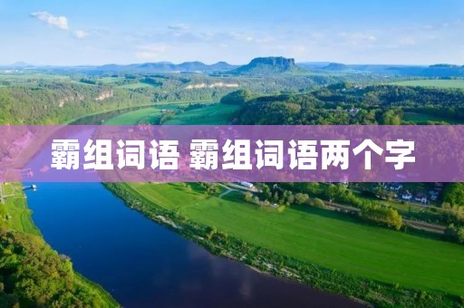 霸组词语 霸组词语两个字