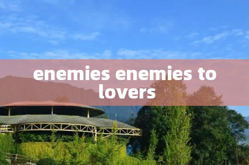 enemies enemies to lovers