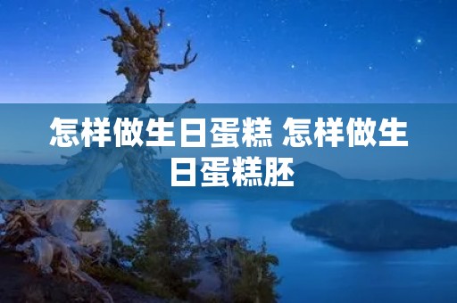 怎样做生日蛋糕 怎样做生日蛋糕胚 怎样做生日蛋糕 怎样做生日蛋糕胚