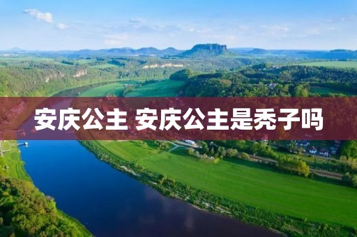 安庆公主 安庆公主是秃子吗