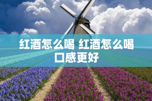 红酒怎么喝 红酒怎么喝口感更好