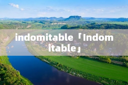 indomitable「Indomitable」 indomitable「Indomitable」