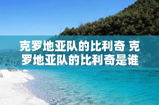 克罗地亚队的比利奇 克罗地亚队的比利奇是谁
