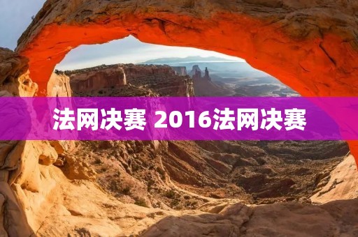 法网决赛 2016法网决赛 法网决赛 2016法网决赛