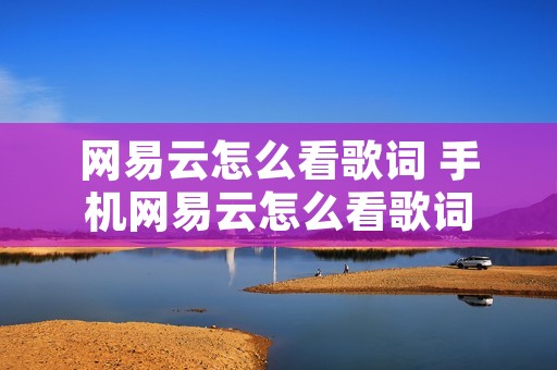 网易云怎么看歌词 手机网易云怎么看歌词 网易云怎么看歌词 手机网易云怎么看歌词