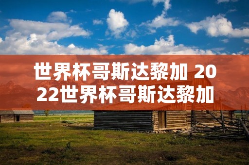 世界杯哥斯达黎加 2022世界杯哥斯达黎加