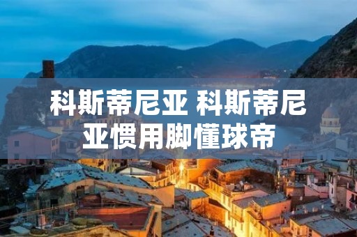 科斯蒂尼亚 科斯蒂尼亚惯用脚懂球帝