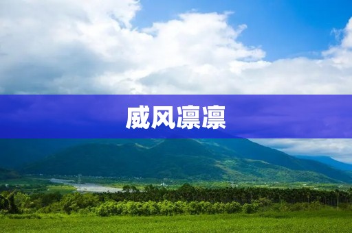 威风凛凛：守护家园的英雄