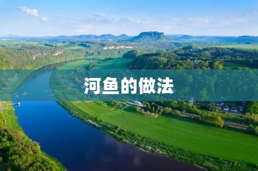 河鱼的做法：美味易上手