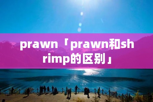 prawn「prawn和shrimp的区别」