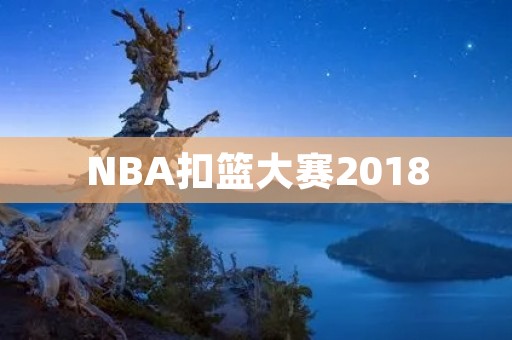 NBA扣篮大赛2018：飞扬青春，挑战极限