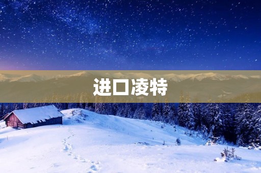 进口凌特:为你带来更高品质的汽车驾驶体验 进口凌特:为你带来更高品质的汽车驾驶体验