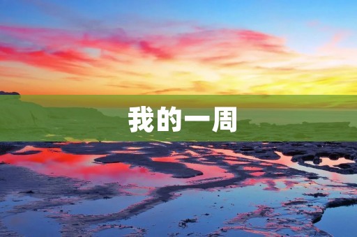 我的一周 我的一周