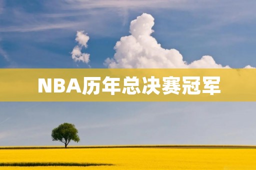NBA历年总决赛冠军:巨星荣耀的殿堂 NBA历年总决赛冠军:巨星荣耀的殿堂