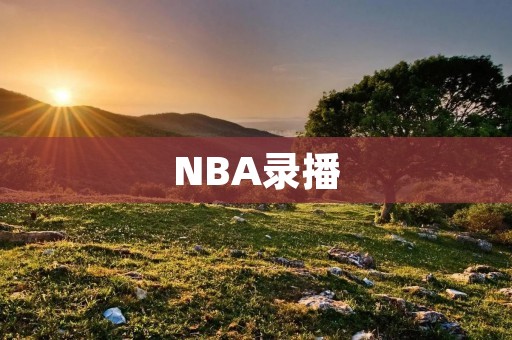 NBA录播：让你足不出户也能感受现场热血