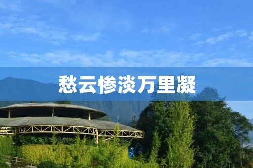 愁云惨淡万里凝：寂寞的冬天