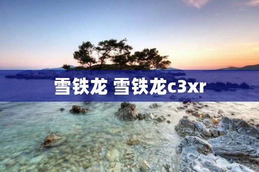 雪铁龙 雪铁龙c3xr 雪铁龙 雪铁龙c3xr