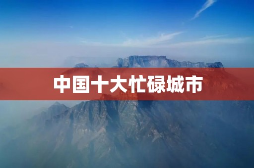 中国十大忙碌城市:揭秘工作与生活的真相