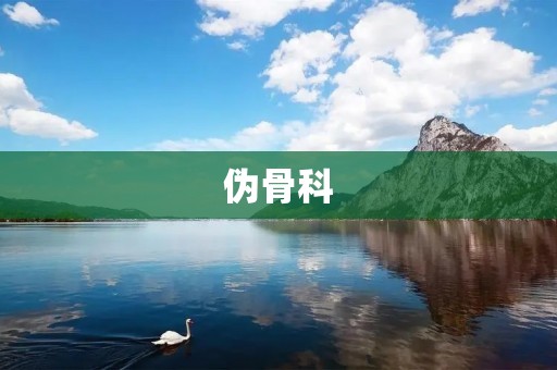 伪骨科：医疗界的一大骗局