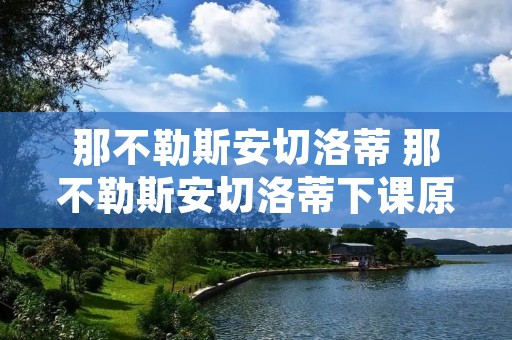那不勒斯安切洛蒂 那不勒斯安切洛蒂下课原因 那不勒斯安切洛蒂 那不勒斯安切洛蒂下课原因