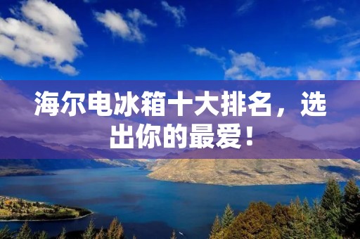 海尔电冰箱十大排名,选出你的最爱! 海尔电冰箱十大排名,选出你的最爱!