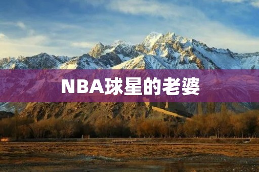 NBA球星的老婆：她们的生活和故事
