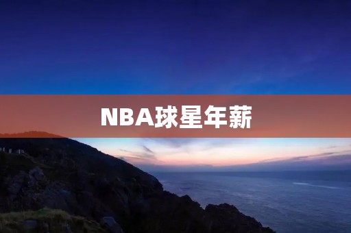 NBA球星年薪：超级富豪的世界
