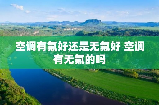 空调有氟好还是无氟好 空调有无氟的吗