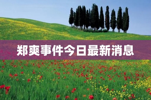 郑爽事件今日最新消息:郑爽涉嫌逃税被罚款