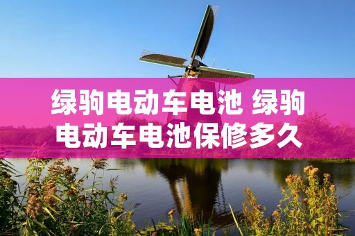 绿驹电动车电池 绿驹电动车电池保修多久