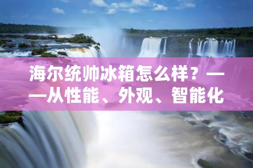 海尔统帅冰箱怎么样?——从性能、外观、智能化等方面详细分析 海尔统帅冰箱怎么样?——从性能、外观、智能化等方面详细分析