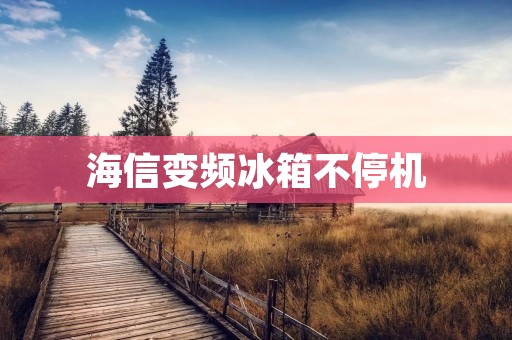 海信变频冰箱不停机:让你的生活更加便捷 海信变频冰箱不停机:让你的生活更加便捷