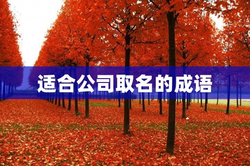 适合公司取名的成语:传承经典