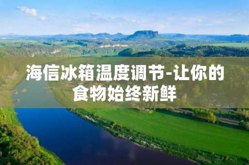 海信冰箱温度调节-让你的食物始终新鲜 海信冰箱温度调节-让你的食物始终新鲜